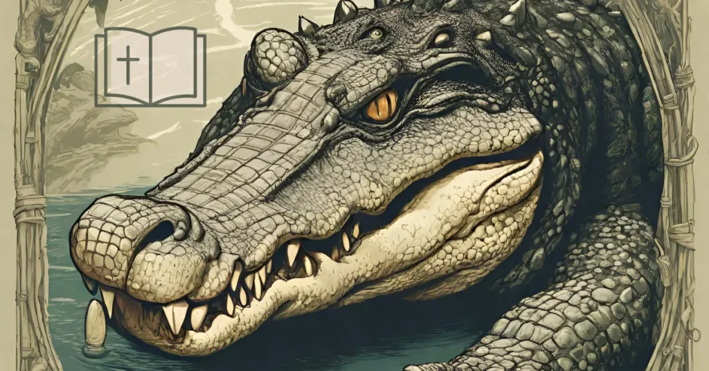 crocodile in the bible